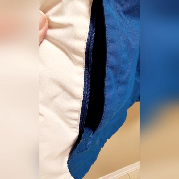 Columbia Ski Waterproof Snow Jacket Active Sport Teal Blue White size XL - Picture 6 of 11